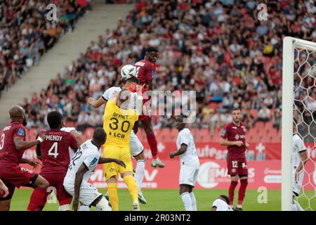 ©PHOTOPQR/LE DAUPHINE/Grégory YETCHMENIZA ; Annecy ; 06/05/2023 ; Gregory Yetchmeniza / LE DAUPHINE LIBERE / Photopqr ANNECY (HAUTE-SAVOIE) LE 6 MAI 2023 FOOTBALL / LIGUE 2 / FC ANNECY - DIJON sur notre photo : Banque D'Images