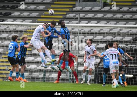 Roeselare, Belgique. 06th mai 2023. Photo d'illustration prise lors d'un match de football entre le Club NXT (Club Brugge U23) et le RWD Molenbeek, samedi 06 mai 2023 à Roeselare, le 9 (sur 10) des matchs de promotion de la 2022-2023 'Challenger Pro League' 1B deuxième division du championnat belge. PHOTO DE BELGA DAVID STOCKMAN crédit: Belga News Agency/Alay Live News Banque D'Images