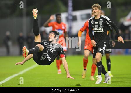 ©PHOTOPQR/OUEST FRANCE/Vincent MICHEL ; Laval ; 06/05/2023 ; football - Ligue 2 - Laval / Bastia - 34Ã¨me journee Dominique Guidi / Bastia photo Vincent Michel / Ouest-France Banque D'Images