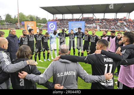 ©PHOTOPQR/OUEST FRANCE/Vincent MICHEL ; Laval ; 06/05/2023 ; football - Ligue 2 - Laval / Bastia - 34Ã¨me journee Photo Vincent Michel / Ouest-France Banque D'Images