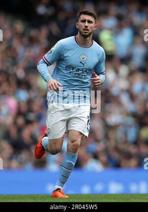 Etihad Stadium, Manchester, Royaume-Uni. 6th mai 2023. Premier League football, Manchester City contre Leeds United; Aymeric Laporte de Manchester City Credit: Action plus Sports/Alamy Live News Banque D'Images