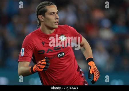 Udine, Italie, 4th mai 2023. Marco Silvestri d'Udinese Calcio pendant la série A match à Dacia Arena, Udine. Le crédit photo devrait se lire: Jonathan Moscrop / Sportimage Banque D'Images