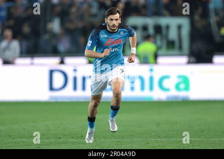 Udine, le 4th mai 2023. Khvicha Kvaratskhelia de SSC Napoli pendant la série Un match à Dacia Arena, Udine. Le crédit photo devrait se lire: Jonathan Moscrop / Sportimage Banque D'Images