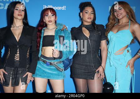 Miami, États-Unis. 06th mai 2023. Belladose arrive sur le tapis rouge au spectacle inaugural de prix Latino Women in Music au Centre Watsco, à l'Université de Miami, en Floride, samedi, 6 mai 2023. Le tapis rouge et le spectacle Billboard/Telemundo seront mis à l'air dimanche, 7 mai 2023 à 9 h/8 CT sur Telemundo et Universo. Photo de Gary I Rothstein/UPI crédit: UPI/Alay Live News Banque D'Images
