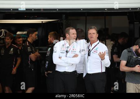 Miami Gardens, États-Unis. 06th mai 2023. KAELLENIUS Ola, PDG et président du conseil d'administration de Mercedes-Benz, portrait du Grand Prix de Formule 1 Crypto.com de Miami 2023, 5th du Championnat du monde de Formule 1 2023 de 05 mai à 07, 2023 sur l'aérodrome international de Miami, à Miami Gardens, Floride, Etats-Unis d'Amérique - photo Florent Gooden/DPPI crédit: DPPI Media/Alay Live News Banque D'Images