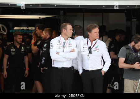 Miami Gardens, États-Unis. 06th mai 2023. KAELLENIUS Ola, PDG et président du conseil d'administration de Mercedes-Benz, portrait du Grand Prix de Formule 1 Crypto.com de Miami 2023, 5th du Championnat du monde de Formule 1 2023 de 05 mai à 07, 2023 sur l'aérodrome international de Miami, à Miami Gardens, Floride, Etats-Unis d'Amérique - photo Florent Gooden/DPPI crédit: DPPI Media/Alay Live News Banque D'Images