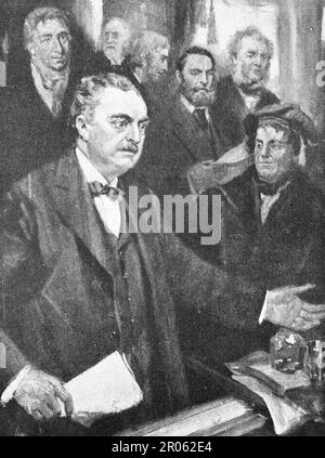 John Edward Redmond (1856 – 1918) était un politicien, un avocat et un député nationaliste irlandais à la Chambre des communes du Royaume-Uni. Banque D'Images