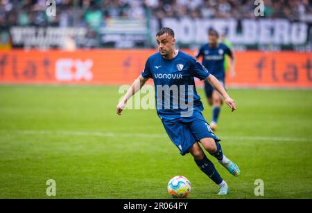 Moenchengladbach, Allemagne. 06th mai 2023. Philipp Förster (Bochum) Borussia Mönchengladbach - VfL Bochum 06.05.2023 Copyright (nur für journalistis Banque D'Images