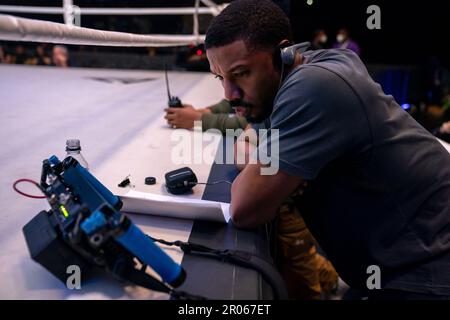 MICHAEL B. JORDAN dans CREED III (2023), dirigé par MICHAEL B. JORDAN. Crédit: Metro-Goldwyn-Mayer (MGM) / Album Banque D'Images