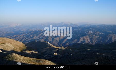 Tôt le matin au parc national de Nemrut Banque D'Images