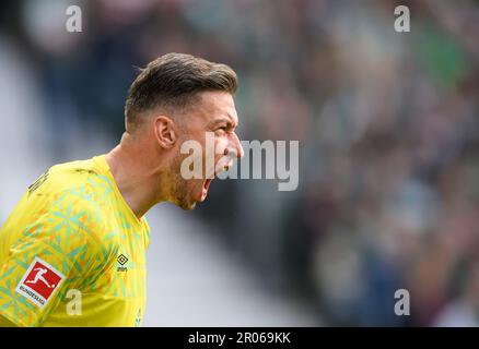 Goalwart Jiri PAVLENKA (HB) Soccer 1st Bundesliga, 30th Match day, SV Werder Bremen (HB) - FC Bayern Munich (M) 1: 2, on 6 mai 2023 à Brême/Allemagne. #La réglementation DFL interdit toute utilisation de photographies comme séquences d'images et/ou quasi-vidéo # Banque D'Images