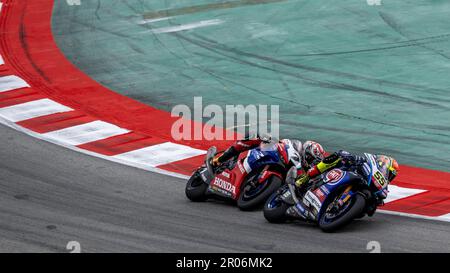 Barcellona, Espagne. 06th mai 2023. Superpole Race, Superbike mondial - SBK à Barcellona, Espagne, 06 mai 2023 crédit: Agence de photo indépendante/Alamy Live News Banque D'Images