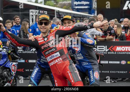 Barcellona, Espagne. 06th mai 2023. Superpole Race, Superbike mondial - SBK à Barcellona, Espagne, 06 mai 2023 crédit: Agence de photo indépendante/Alamy Live News Banque D'Images