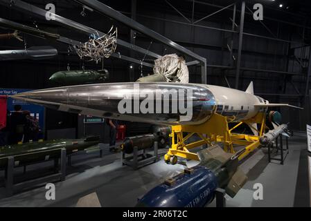 Hawker-Siddeley Blue Steel - missile nucléaire de stand-off du Royaume-Uni Banque D'Images