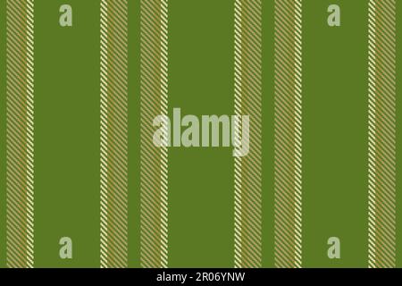 Texture verticale sans couture. Motif textile. Les lignes d'arrière-plan rayent le vecteur en vert et en clair. Illustration de Vecteur