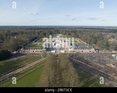 Palace Het Loo à Apeldoorn, pays-Bas. Banque D'Images