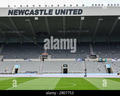 Newcastle, Royaume-Uni. 07th mai 2023. 7th mai 2023 ; St James' Park, Newcastle, Angleterre : Premier League football, Newcastle United versus Arsenal ; Spider Cam testé au St James' Park, stade de Newcastle United Credit : action plus Sports Images/Alay Live News Banque D'Images