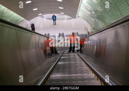 Terminal de chemin de fer de banlieue Grand Central Madison pour le chemin de fer de long Island dans le quartier Midtown East de Manhattan New York City NY Banque D'Images