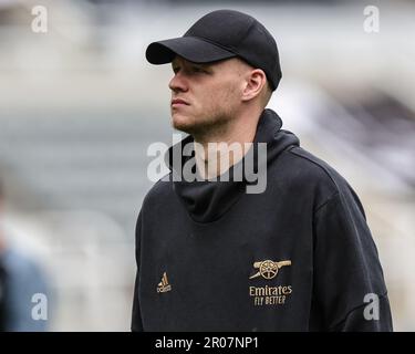Newcastle, Royaume-Uni. 07th mai 2023. Aaron Ramsdale #1 d'Arsenal arrive lors du match de Premier League Newcastle United contre Arsenal à St. James's Park, Newcastle, Royaume-Uni, 7th mai 2023 (photo de Mark Cosgrove/News Images) à Newcastle, Royaume-Uni, le 5/7/2023. (Photo de Mark Cosgrove/News Images/Sipa USA) crédit: SIPA USA/Alay Live News Banque D'Images