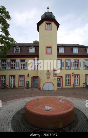 Château de Handschuhsheim, Heidelberg, Bergstrasse, Bade-Wurtemberg, Allemagne Banque D'Images