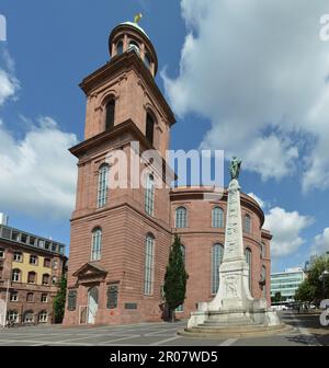 Eglise Saint-Paul, Paulskirche, Frankfurt am Main, Hesse, Allemagne Banque D'Images