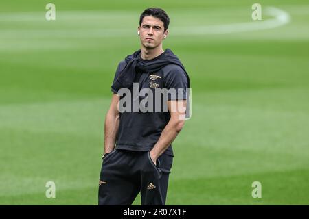 Newcastle, Royaume-Uni. 07th mai 2023. L'entraîneur adjoint des arsenaux Carlos Cuesta pendant le match de Premier League Newcastle United contre Arsenal à St. James's Park, Newcastle, Royaume-Uni, 7th mai 2023 (photo de Mark Cosgrove/News Images) à Newcastle, Royaume-Uni, le 5/7/2023. (Photo de Mark Cosgrove/News Images/Sipa USA) crédit: SIPA USA/Alay Live News Banque D'Images