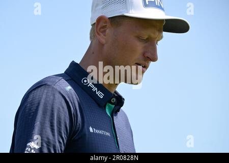 Rome, Italie. 07th mai 2023. Adrian Meronk (POL) pendant le DS automobiles 80Â° Italian Golf Open 2023 au Marco Simone Golf Club sur 07 mai 2023 à Rome Italie. Crédit : Agence photo indépendante/Alamy Live News Banque D'Images