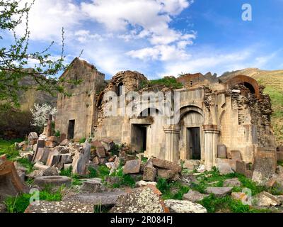 Monastère d'Arates, village d'Arates de la province de Vayots Dzor Banque D'Images