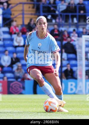 Liverpool, Royaume-Uni. 07th mai 2023. Liverpool, Angleterre, 7 mai 2023: Deyna Castellanos (10 Manchester City) sur le ballon pendant le match de la Super League Barclays Womens entre Liverpool et Manchester City au Parc de Prenton à Liverpool, Angleterre (Natalie Mincher/SPP) Credit: SPP Sport Press photo. /Alamy Live News Banque D'Images