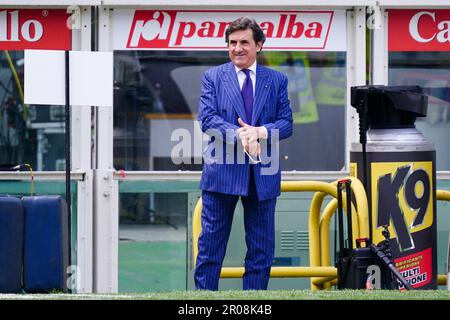 Le président Urbano le Caire (Torino FC) pendant le championnat italien Serie Un match de football entre Torino FC et AC Monza sur 7 mai 2023 au Stadio Olimpico Grande Torino à Turin, Italie - photo Luca Rossini / E-Mage crédit: Luca Rossini / E-Mage / Alamy Live News Banque D'Images