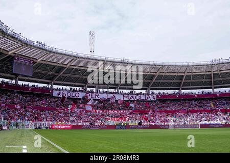 Turin, Italie. 07th mai 2023. Torino FC Supporters pendant le championnat italien Serie Un match de football entre Torino FC et AC Monza sur 7 mai 2023 au Stadio Olimpico Grande Torino à Turin, Italie - photo Morgese-Rossini/DPPI crédit: DPPI Media/Alamy Live News Banque D'Images