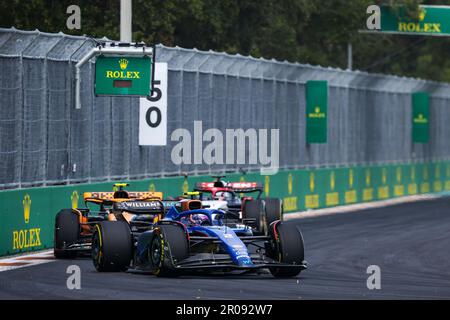 Miami Gardens, États-Unis. 07th mai 2023. 02 SARGEANT Logan (états-unis), Williams Racing FW45, action pendant le Grand Prix de Formule 1 Crypto.com de Miami 2023, 5th tour du Championnat du monde de Formule 1 2023 de 05 mai à 07, 2023 sur l'aérodrome de Miami, à Miami Gardens, Floride, États-Unis d'Amérique - photo Florent Gooden/DPPI crédit: DPPI Media/Alamy Live News Banque D'Images