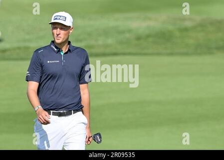 Rome, Italie. 07th mai 2023. Adrian Meronk (POL) pendant le DS automobiles 80Â° Italian Golf Open 2023 au Marco Simone Golf Club sur 07 mai 2023 à Rome Italie. Crédit : Agence photo indépendante/Alamy Live News Banque D'Images