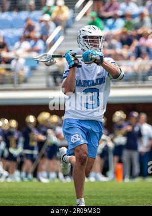 Cary, Caroline du Nord, États-Unis. 6th mai 2023. ANDREW TYEYAR (milieu de terrain) de Chapel Hill. Chapel Hill (#14) vs notre Dame (#3), 5/6/23, Dorrance Field, Chapel Hill NC. (Credit image: © Paul Morea/ZUMA Press Wire) USAGE ÉDITORIAL SEULEMENT! Non destiné À un usage commercial ! Banque D'Images