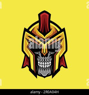 illustration du vecteur crâne homme Illustration de Vecteur