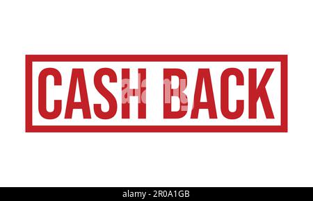 Timbre en caoutchouc de remboursement. Cash Back caoutchouc Grunge Stamp Seal illustration vectorielle Illustration de Vecteur