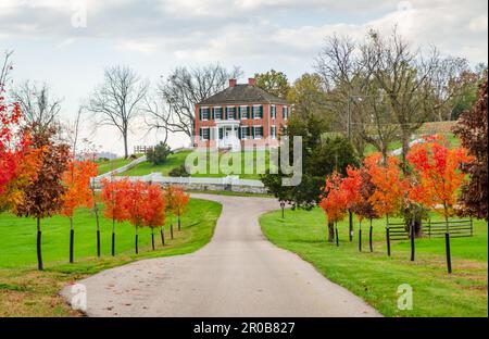 Champ de bataille national d'Antietam dans le Maryland Banque D'Images