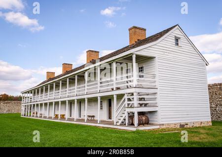 Parc national de fort Frederick dans le Maryland Banque D'Images