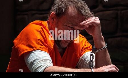 SEAN PATRICK FLANERY dans NEFARIOUS (2023), dirigé par CARY SOLOMON et CHUCK KONZELMAN. Crédit : Believe Entertainment / Album Banque D'Images