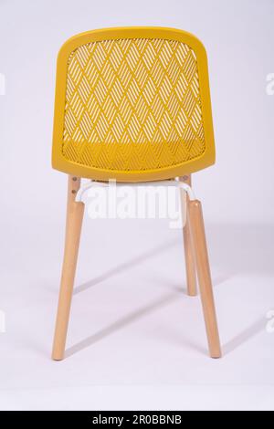 Photos de magnifiques modèles de chaises en plastique prises du Studio Banque D'Images