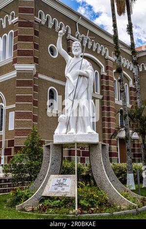 Eglise d'Igreja Matriz à Sao Joao Batista, Santa Catarina au Brésil Banque D'Images