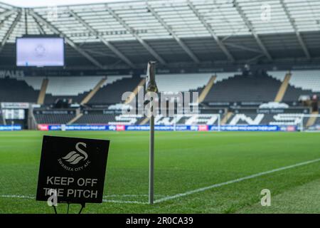 Swansea, Royaume-Uni. 08th mai 2023. Une vue générale Swansea.com Stadium pendant le match de championnat de Sky Bet Swansea City vs West Bromwich Albion au Swansea.com Stadium, Swansea, Royaume-Uni, 8th mai 2023 (photo de Craig Anthony/News Images) à Swansea, Royaume-Uni, le 5/8/2023. (Photo de Craig Anthony/News Images/Sipa USA) crédit: SIPA USA/Alay Live News Banque D'Images