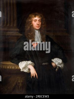 Portrait de sir John Nicholas, 1667. Par Sir Peter Lely Banque D'Images