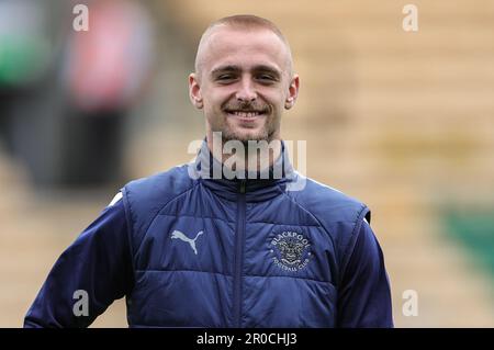 Norwich, Royaume-Uni. 08th mai 2023. Lewis Fiorini #8 de Blackpool arrive pendant le match de championnat de Sky Bet Norwich City vs Blackpool à Carrow Road, Norwich, Royaume-Uni, 8th mai 2023 (photo de Mark Cosgrove/News Images) à Norwich, Royaume-Uni le 5/8/2023. (Photo de Mark Cosgrove/News Images/Sipa USA) crédit: SIPA USA/Alay Live News Banque D'Images