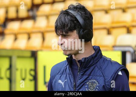 Norwich, Royaume-Uni. 08th mai 2023. Charlie Patino #28 de Blackpool arrive lors du match de championnat de Sky Bet Norwich City vs Blackpool à Carrow Road, Norwich, Royaume-Uni, 8th mai 2023 (photo d'Alfie Cosgrove/News Images) à Norwich, Royaume-Uni le 5/8/2023. (Photo par Alfie Cosgrove/News Images/Sipa USA) crédit: SIPA USA/Alay Live News Banque D'Images