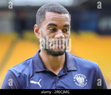 Norwich, Royaume-Uni. 08th mai 2023. Curtis Nelson #31 de Blackpool arrive lors du match de championnat de Sky Bet Norwich City vs Blackpool à Carrow Road, Norwich, Royaume-Uni, 8th mai 2023 (photo d'Alfie Cosgrove/News Images) à Norwich, Royaume-Uni le 5/8/2023. (Photo par Alfie Cosgrove/News Images/Sipa USA) crédit: SIPA USA/Alay Live News Banque D'Images