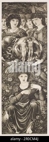 Galerie de la Bible de Dalziels - les jours de la création - le Sixième jour,1900. Après : Sir Edward Burne-Jones (d.1898). Éditeur: Berlin Photographic Company Banque D'Images