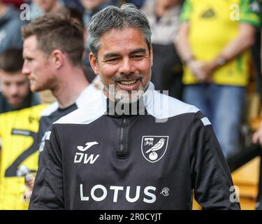 David Wagner directeur de Norwich City pendant le match de championnat Sky Bet Norwich City vs Blackpool à Carrow Road, Norwich, Royaume-Uni, 8th mai 2023 (photo de Mark Cosgrove/News Images) Banque D'Images