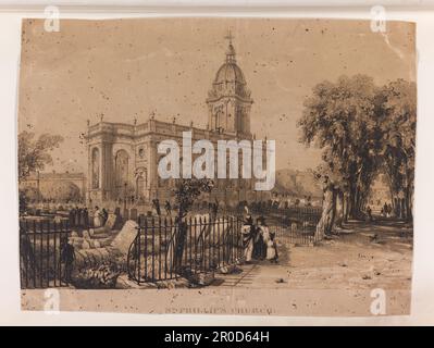 Église Saint-Philippe, Birmingham. Collection Wilkinson. Banque D'Images