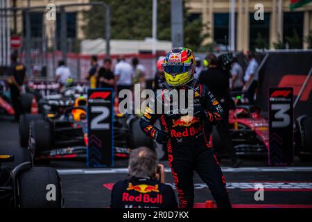 BAKOU, AZERBAÏDJAN, circuit de la ville de bakou, 30 avril 2023 : #11. Sergio PEREZ Mendoza, Red Bull Racing, Honda, pendant le Grand Prix a de Formule 1 d'Azerbaïdjan Banque D'Images